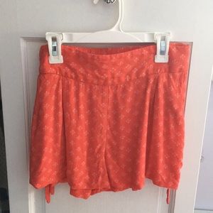 Free People patterned shorts